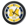 Holland University of Michigan 14" Indoor/Outdoor LED Wall Clock
