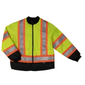 Tough Duck Reversible Insulated Safety Jacket SJ291