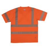 Tough Duck S/S Safety T-Shirt W/ Segmented Stripes ST121