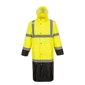 Portwest Hi-Vis Contrast Raincoat 48 UH446