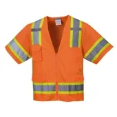 Portwest Aurora Sleeved Hi-Vis Vest US373