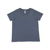 LAT Sportswear Ladies Curvy Fine Jersey Tee