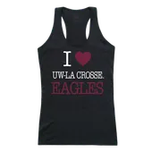 W Republic Women's I Love Tank University Of Wisconsin-La Crosse Eagles 532-477