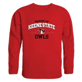 W Republic Property Of Crewneck Keene St College Owls 545-453