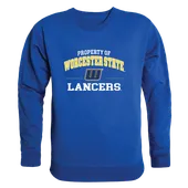 W Republic Property Of Crewneck Worcester State Lancers 545-478