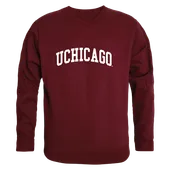 W Republic Arch Crewneck Chicago Maroons 546-469