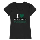 W Republic I Love Women's Tee Plymouth State Panthers 550-457