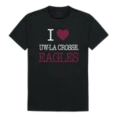 W Republic I Love Tee University Of Wisconsin-La Crosse Eagles 551-477