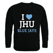 W Republic I Love Crewneck Johns Hopkins Blue Jays 552-319