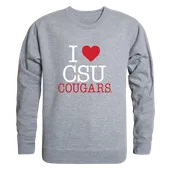 W Republic I Love Crewneck Columbus State Cougars 552-464