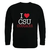 W Republic I Love Crewneck Columbus State Cougars 552-464