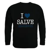 W Republic I Love Crewneck Salve Regina Seahawks 552-474