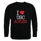 W Republic I Love Crewneck Usc Aiken Pacers 552-485