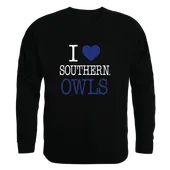 W Republic I Love Crewneck Southern Connecticut Owls 552-490