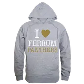 W Republic I Love Hoodie Ferrum Panthers 553-452