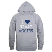 W Republic I Love Hoodie North Carolina A&T Aggies 553-470