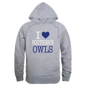 W Republic I Love Hoodie Southern Connecticut Owls 553-490