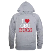 W Republic I Love Hoodie Christian Brothers University Buccaneers 553-510