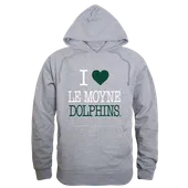 W Republic I Love Hoodie Le Moyne Dolphins 553-529