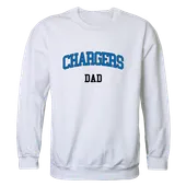 W Republic Dad Crewneck University Of Alabama At Huntsville Chargers 562-495