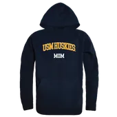 W Republic Mom Hoodie Southern Maine Huskies 565-459