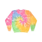 Tie-Dye Adult 8.5 Oz., 80/20 Crew Neck Fleece H8100