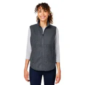 North End Ladies' Aura Sweater Fleece Vest NE714W