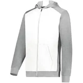 Augusta Youth Three-Season Fleece Full Zip Hoodie 6900