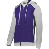 Augusta Ladies Three-Season Fleece Full Zip Hoodie 6901