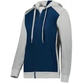 Augusta Ladies Three-Season Fleece Full Zip Hoodie 6901