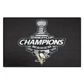 Fan Mats Pittsburgh Penguins Starter Mat Accent Rug - 19In. X 30In., 2009 Nhl Stanley Cup Champions