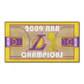 Fan Mats Los Angeles Lakers 2009 Nba Champions Large Court Runner Rug - 30In. X 54In.