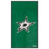 Fan Mats Dallas Stars 3X5 High-Traffic Mat With Durable Rubber Backing - Portrait Orientation