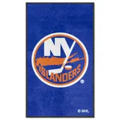 Fan Mats New York Islanders 3X5 High-Traffic Mat With Durable Rubber Backing - Portrait Orientation