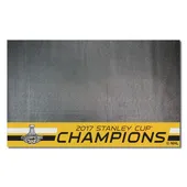 Fan Mats Pittsburgh Penguins Vinyl Grill Mat - 26In. X 42In., 2017 Nhl Stanley Cup Champions