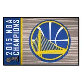 Fan Mats Golden State Warriors 2015 Nba Champions Starter Mat Accent Rug - 19In. X 30In.