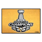 Fan Mats Pittsburgh Penguins Starter Mat Accent Rug - 19In. X 30In., 2016 Nhl Stanley Cup Champions