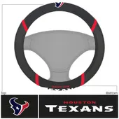 Fan Mats Houston Texans Embroidered Steering Wheel Cover