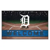 Fan Mats Detroit Tigers Rubber Door Mat - 18In. X 30In.