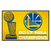 Fan Mats Golden State Warriors 2017 Nba Champions Starter Mat Accent Rug - 19In. X 30In.