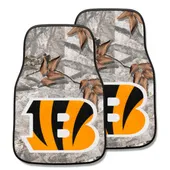 Fan Mats Cincinnati Bengals Camo Front Carpet Car Mat Set - 2 Pieces