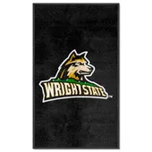 Fan Mats Wright State 3X5 High-Traffic Mat With Durable Rubber Backing - Portrait Orientation