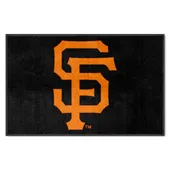 Fan Mats San Francisco Giants 4X6 High-Traffic Mat With Durable Rubber Backing - Landscape Orientati