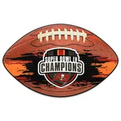 Fan Mats Tampa Bay Buccaneers Football Rug - 20.5In. X 32.5In., 2021 Super Bowl Lv Champions