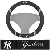 Fan Mats New York Yankees Embroidered Steering Wheel Cover