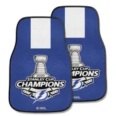 Fan Mats Pittsburgh Penguins Front Carpet Car Mat Set - 2 Pieces, 2018 Nhl Stanley Cup Champions