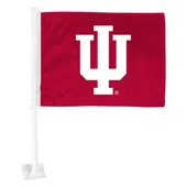 Fan Mats Indiana Hooisers Car Flag Large 1Pc 11" X 14"