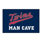 Fan Mats Minnesota Twins Man Cave Starter Mat Accent Rug - 19In. X 30In.