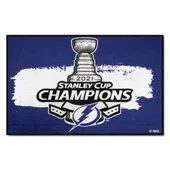 Fan Mats Tampa Bay Lightning Starter Mat Accent Rug - 19In. X 30In., 2021 Nhl Stanley Cup Champions