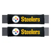 Fan Mats Pittsburgh Steelers Embroidered Seatbelt Pad - 2 Pieces